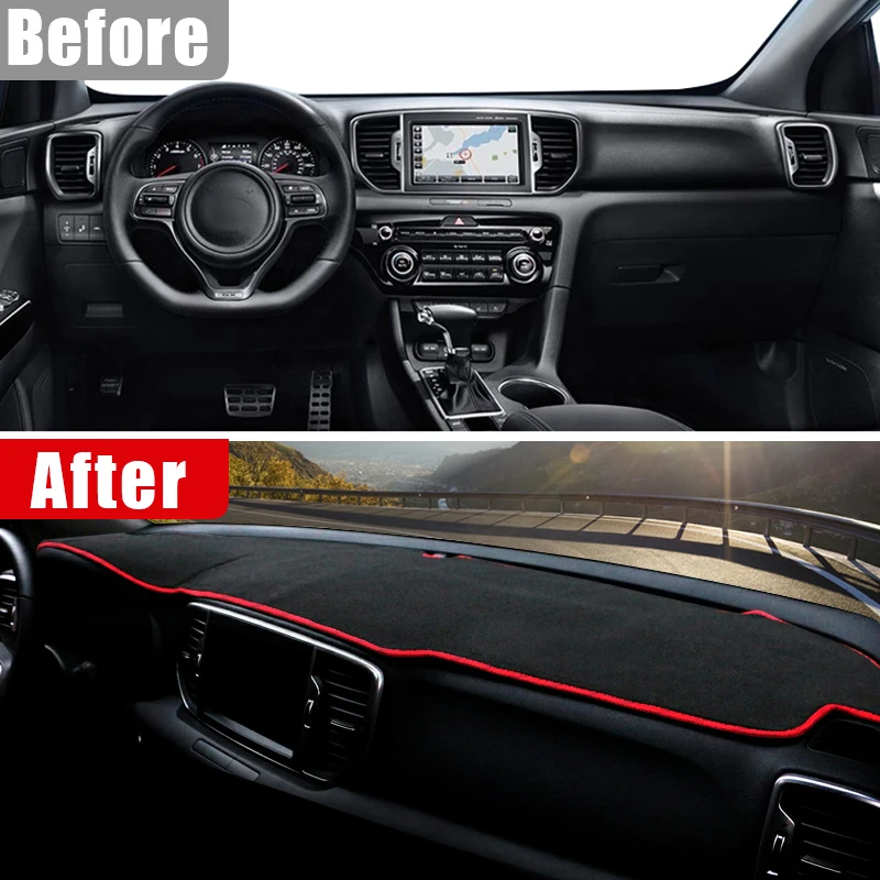 Premium Car Dashboard Cover Sun Shade - Non-Slip Pad Accessories