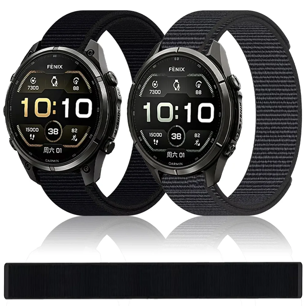 Versatile Hook & Loop Nylon Strap – Multiple Width Options