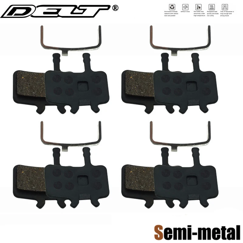 

4 Pair Bicycle Disc Brake Pads For SRAM AVID BB7 J3 J5 J7 Juicy 3 5 7 Ultimate Caliper Parts Semi-Metallic Mountain BIKE