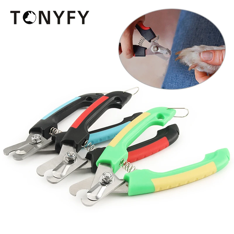 Pet Nail Clipper Professional Pet Cat Dog Cutter Stainless Steel Grooming Scissors Nail Clippers for Claws Dog Supplies