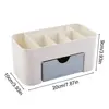 New Double Layer Makeup Organizers Plastic Multiple Colors Cosmetic Drawers Boxe Organizer 6