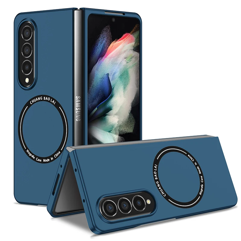 Magnetic Wireless Charging Shockproof Case with Anti-Fingerprint Protection