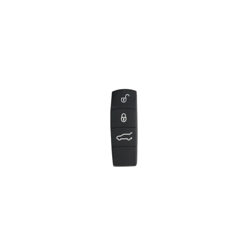 For Porsche Boxster Cayenne Cayman Macan Panamera 911 Car Remote Key Button Replacement Silicone Key Button Pad
