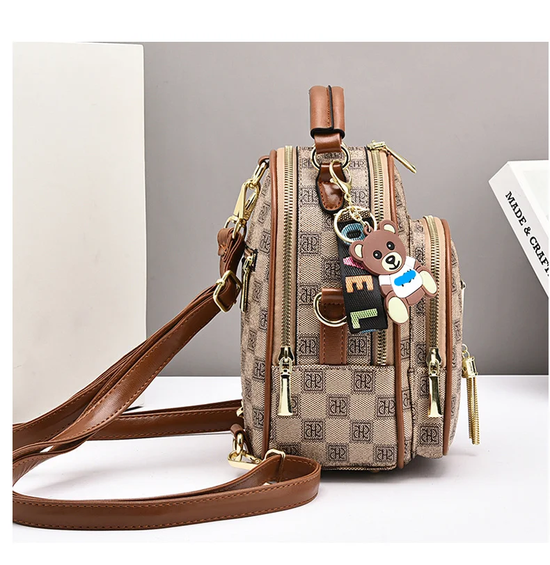 Classic Small Backpack For Women - Stylish Shoulder Messenger Bag_voghion.com