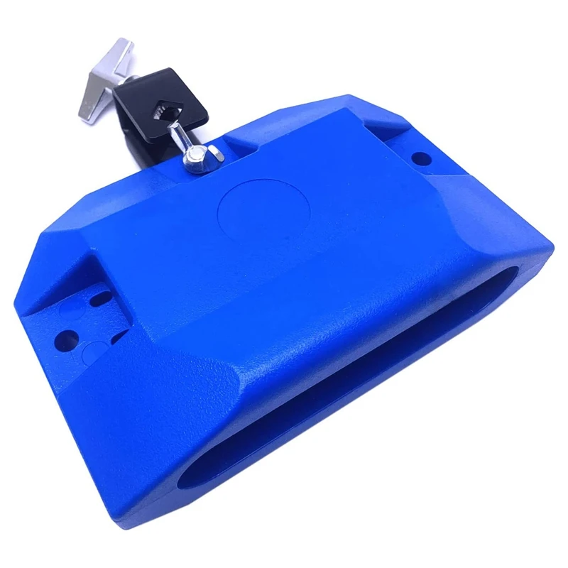 Musical Percussion Instruments Jam Drum Block Latin Percussion Musical Instrument Plastic With 3 Sided Mount Medium Pitch