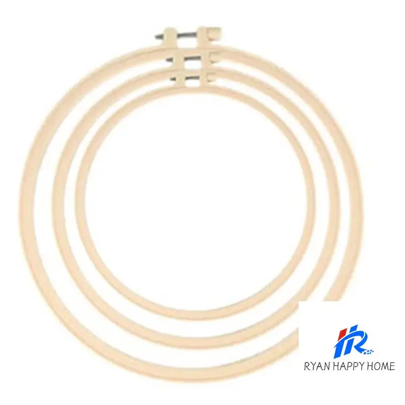 Adjustable Embroidery Hoop Holder, Crossstitch Supplies Rotated Embroidery Lap Stand With 3 Hoops