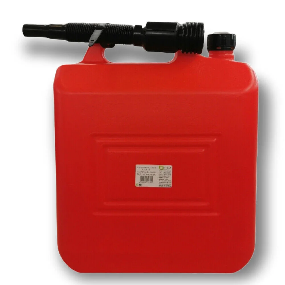 Garrafa Multiusos Rojo Combustible Gasolina Recipiente Plastico 5L 10L con  Tapon y Manguera - AliExpress
