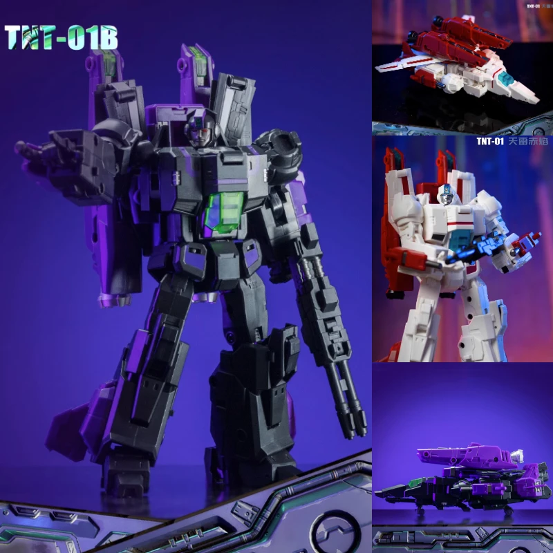 

Transformation TNT01B TNT-01B Jetfire Skyfire Spacecraft Space Guardian Mini Warrior G1 Action Figure Toys