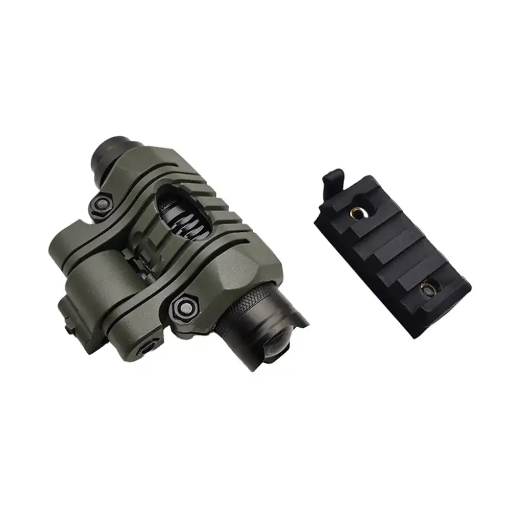 Helmet Special Lighting Flashlight Support Tactical Quick Release Helmet Clamp Adaptor Outdoor Sports Cycling Headlight Holder