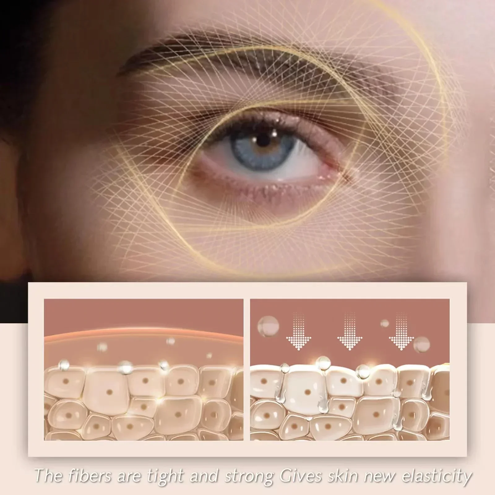Eye Firming Gel Firming Lifting Fine Lines Fishtail Pattern DarkCircles Moisture Replenishment Skin Cream