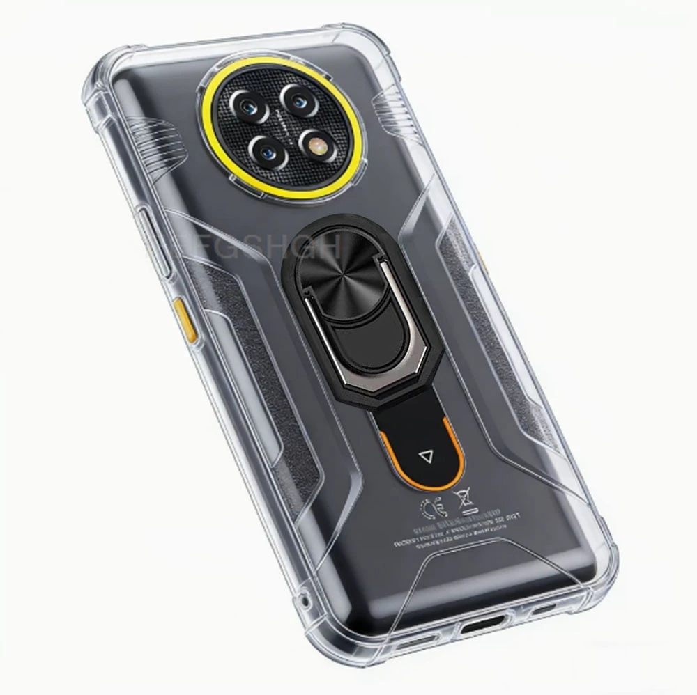 Enhanced Product Title:  
Durable Finger Ring TPU Silicone Phone Case with Bracket