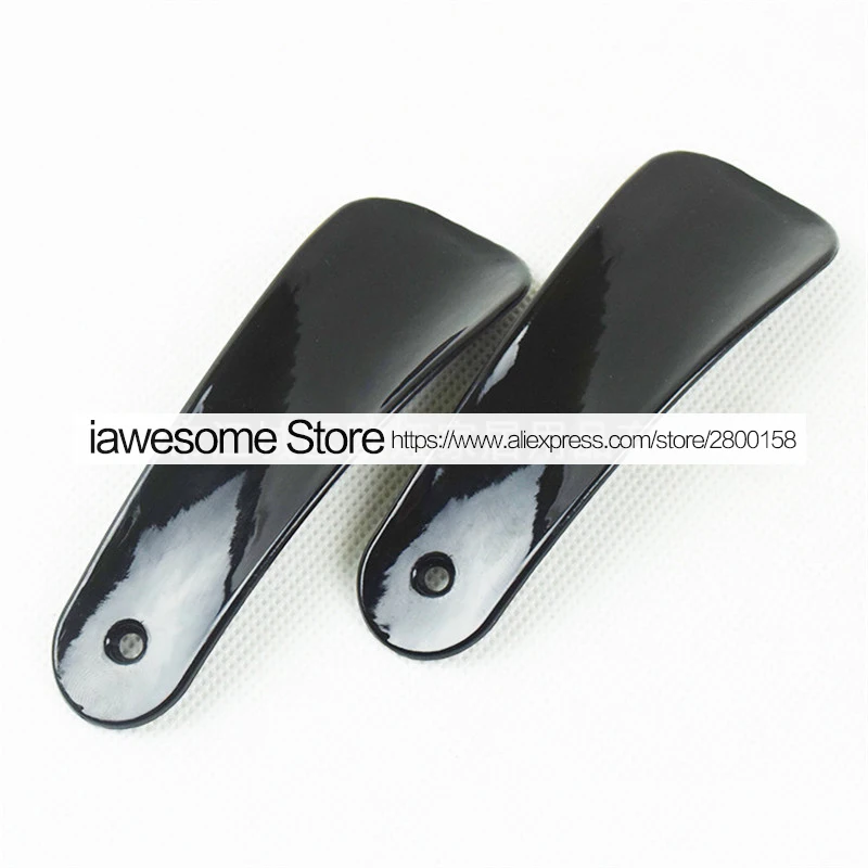 1PCS 11cm Easy To Use Plastic Handle Shoes horn Artifact Pull Pumping Shoes Professional Women Men Shoe Horn Shoes Spoon Shape