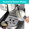 Home Semi-automatic Espresso Machine Easy Operation Panel High-pressure Extraction Coffee Machine Milk Coffee Brewing Machine 3