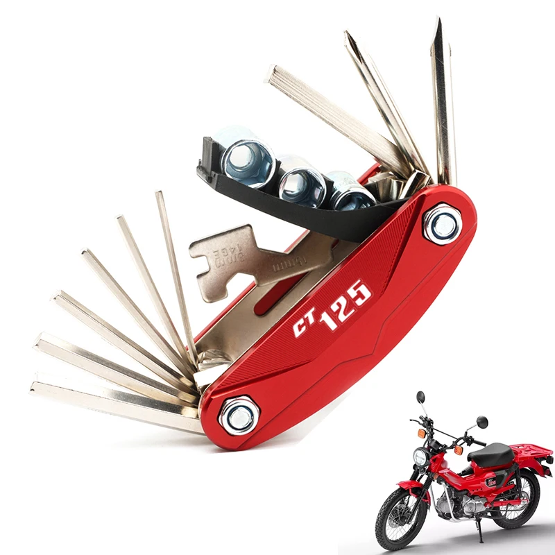 

Fit For HONDA CT125 CT 125 Hunter Cub 2021 2022 2023 2024 2025 Universal Motorcycle Accessories Tool Repair Screwdriver Set