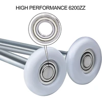12Pack 2 Inches Garage Door Rollers, 6200ZZ Bearing Nylon Garage Door Roller,for Residential and Commercial Garage Doors HOT 2