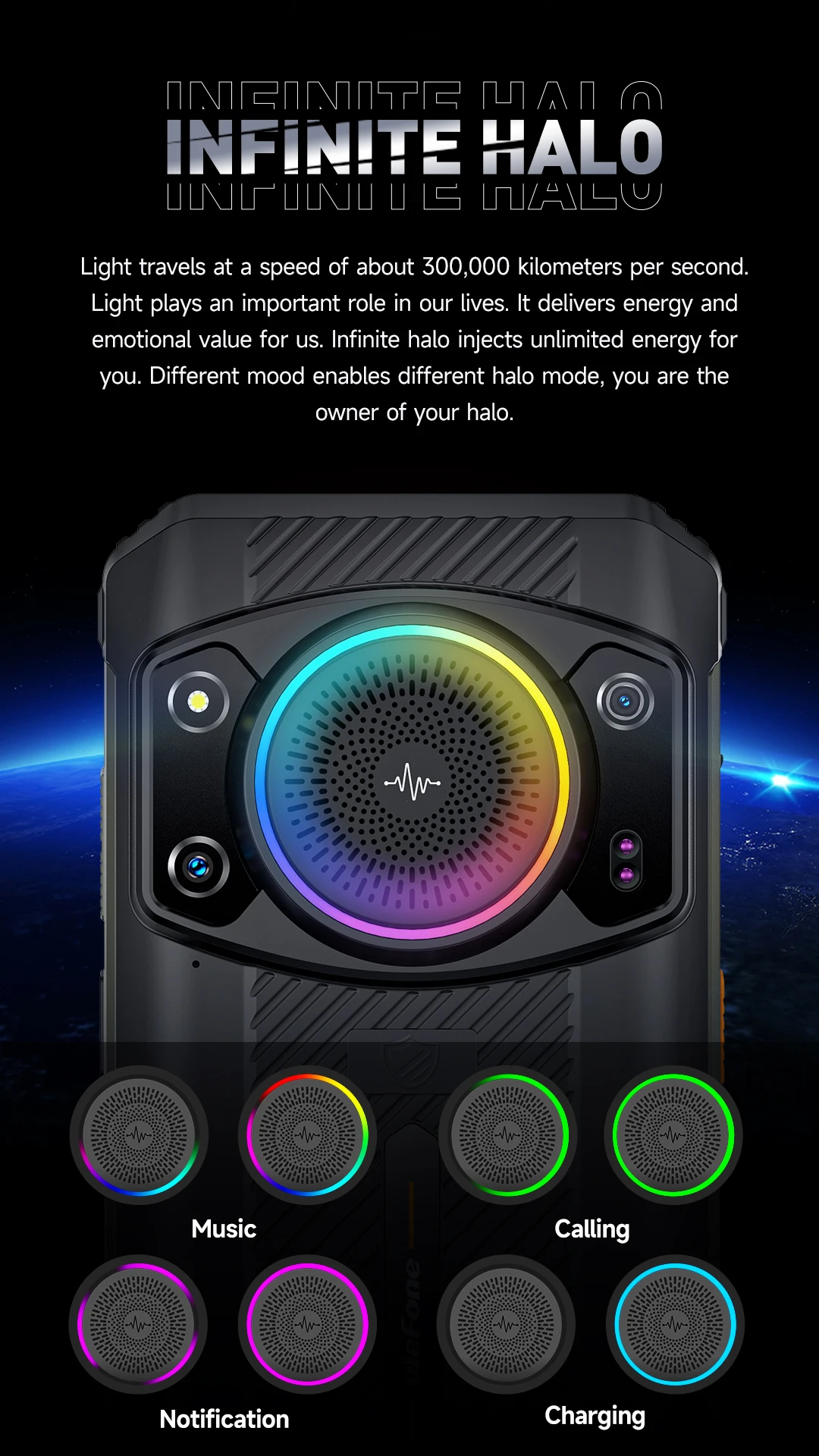 Ulefone Armor 21 16GB RAM 256GB ROM ,Android15 Helio G99 6nm, 64MP Camera,24MP Night Vision Camera ,9600mAh.6.58"120Hz.NFC