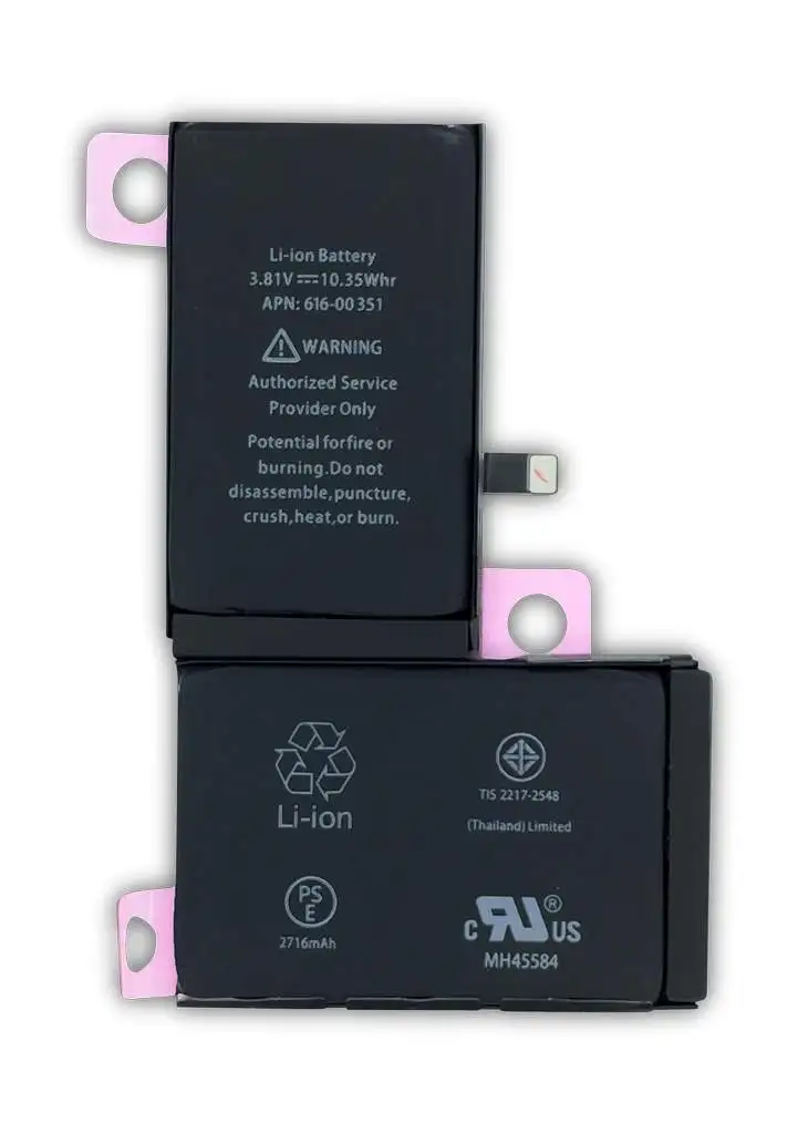 Accesorios para teléfonos móviles Bateria para Apple Iphone X 2716mAh  CA3046558