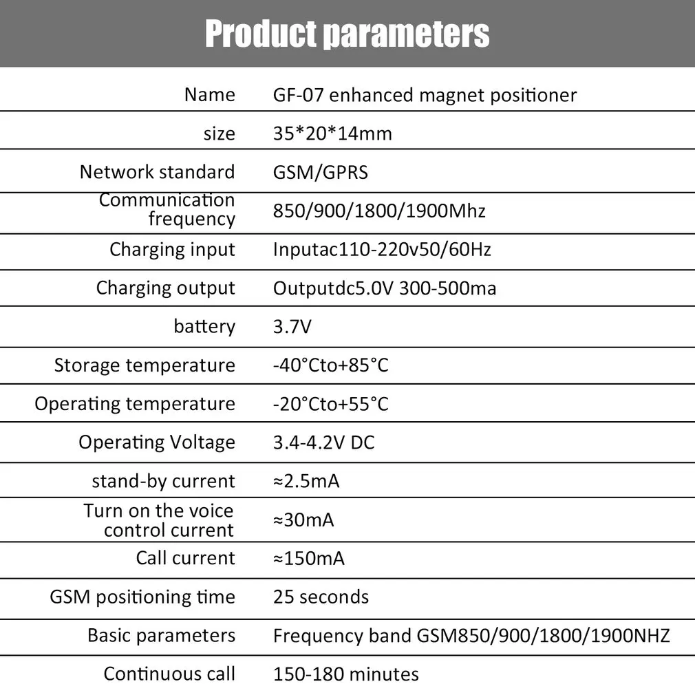 Mini GPS Tracker Car GPS Locator Anti-theft Tracker Car Gps Anti-Lost Recording Tracking Device Auto Accessories