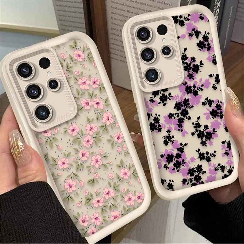 Charming Romantic Floral Design Phone Case Cover
