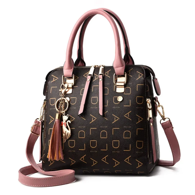 

Famous Brand Women Handbags 2019 Luxury Crossbody for Woman Fashion Design Purses Totes Soft PU Leather Shoulder Bag