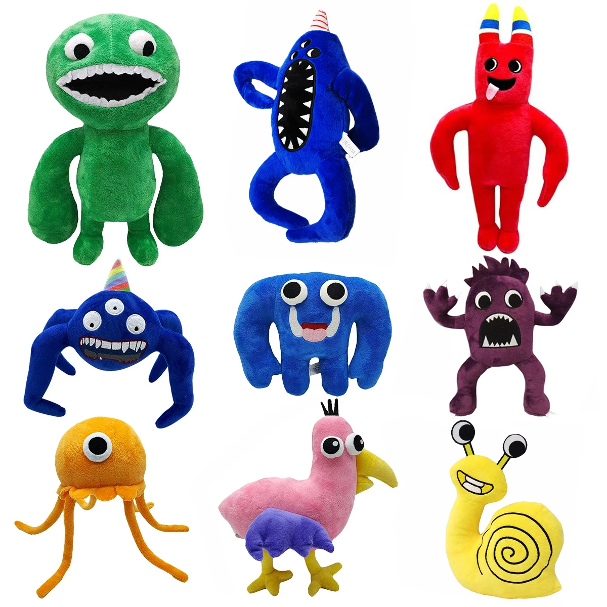 Garten Of Banban Novos Personagens Brinquedos De Pelúcia Xerife Caracol De  Sapo Três Olhos Bonecas Recheadas Presente Para Crianças Decoração De Casa  - Escorrega o Preço