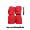 Bandages Wraps For Horses 4 Pieces Elastic Horse Bandages Leg Wraps 98 Inches Soft Equestrian Accessories Front Protector 6