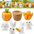 7pcs Rabbit Family