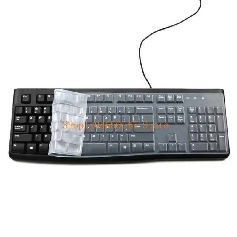 Dustproof Waterproof Transparent Silicone Keyboard Cover Protector