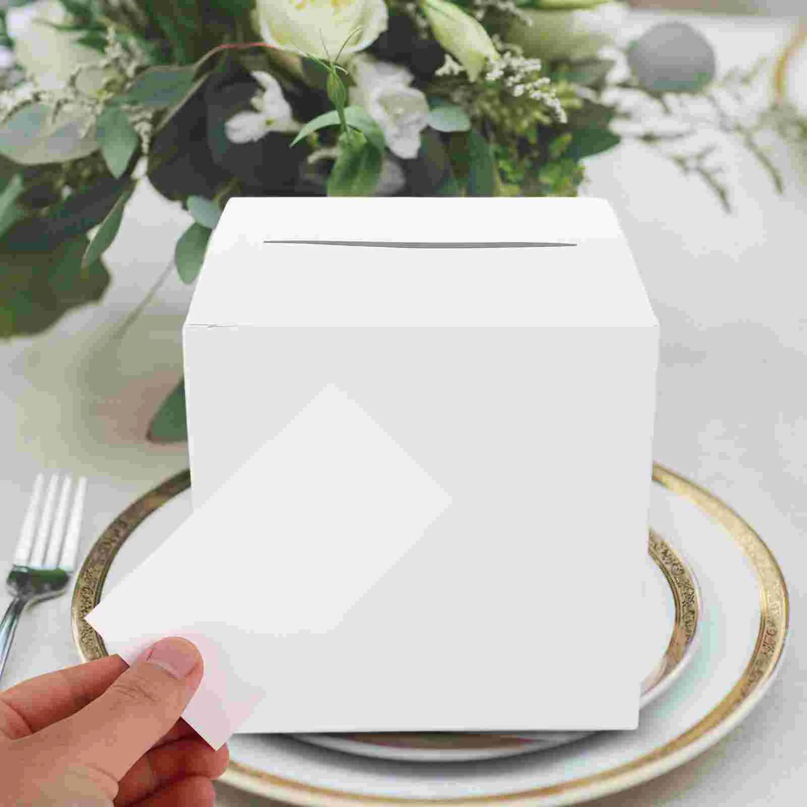 Ballot Boxes Wedding Money Holder Raffle Ticket Card Keepsake