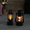 Doll House with Kerosene Lamp Nightlight Device Online Celebrity Mini Retro Oil Lamp Decor Miniature Food and Play Scene Model 1