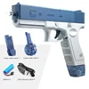 Full Electric Automatic Shooting Water Gun Toys Portable Children Summer Beach Outdoor Fight Fantasy Toys for Boys Kids Game 6