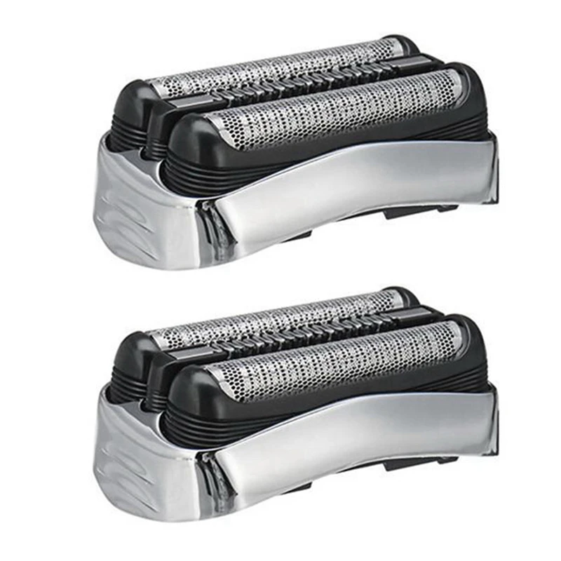 

2X Replacement Electric Shaver Head For Braun 21S 3 Series 300S 301S 310S 320S 330S 340S 360S 380S 3000S Shaver Parts