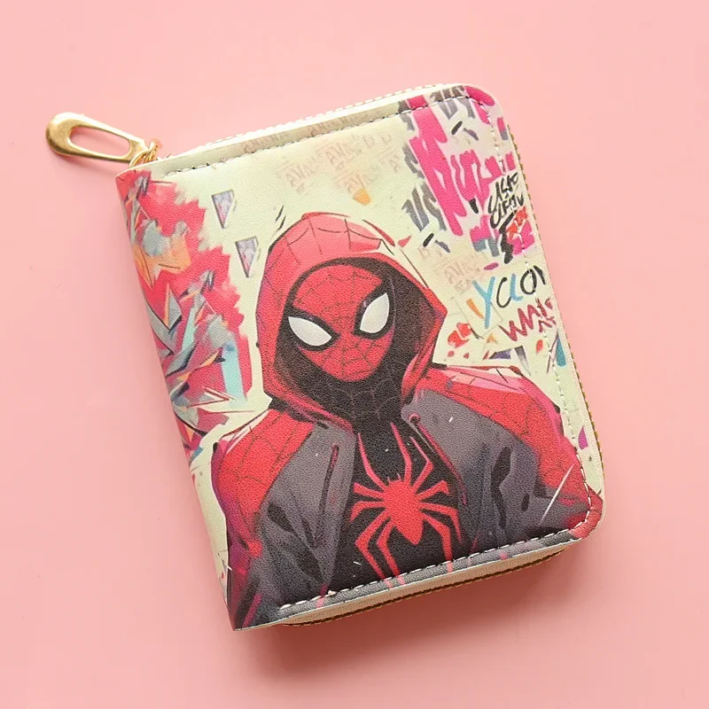 Cartera de hombre Marvel Spider Man de cuero plegable adelgazante
