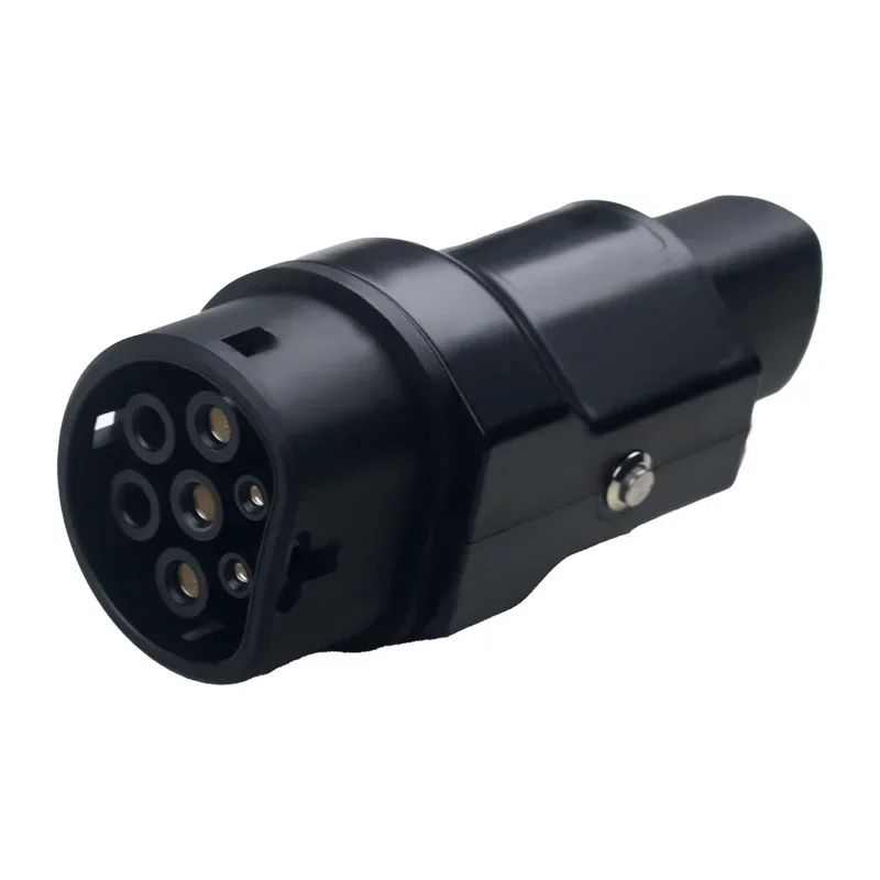 EV Adaptor GBT To Tesla Plug EV Adapter 32A 220V Electric Cars Vehicle Charger Charging Connector GBT To TESLA