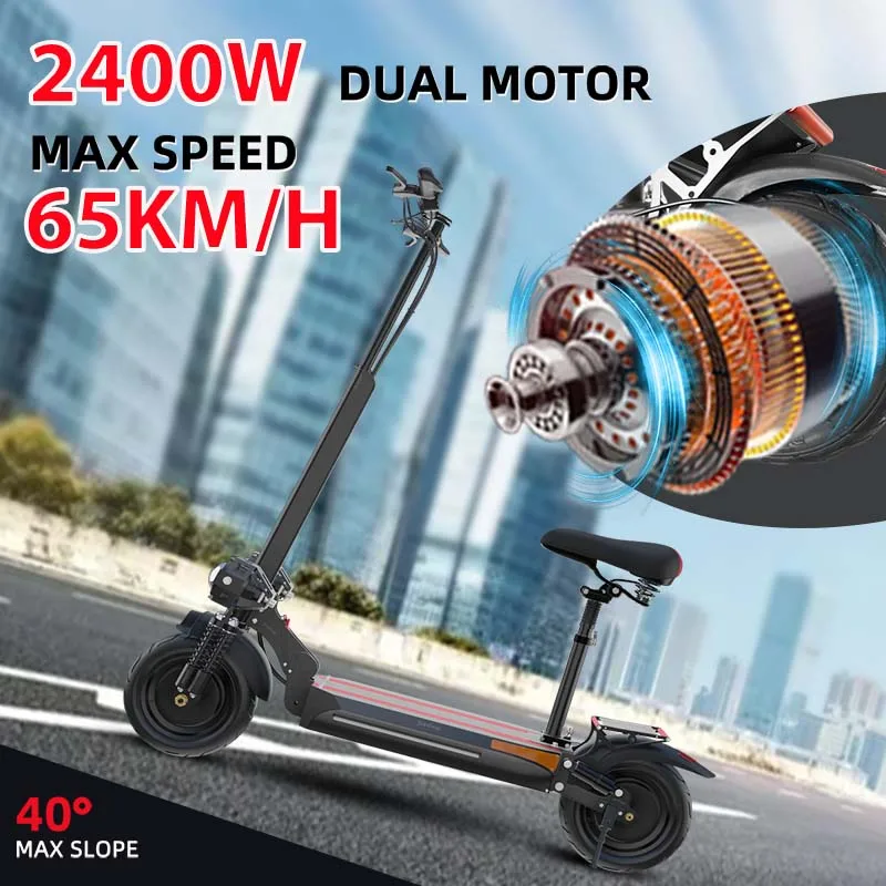 JOYOR S10-S Electric Scooter 1000W 60V 18.0Ah Black