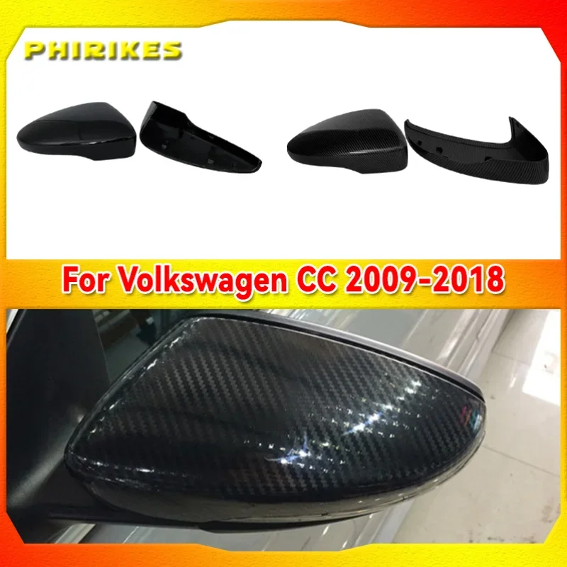 

Зеркальный чехол Carbon Look с боковым крылом для VW Golf 7,5 MK7 7 GTD R GTI 6 Passat B7 CC Scirocco Polo 6R 6C MK6, крышка для Jetta 6 MKVI