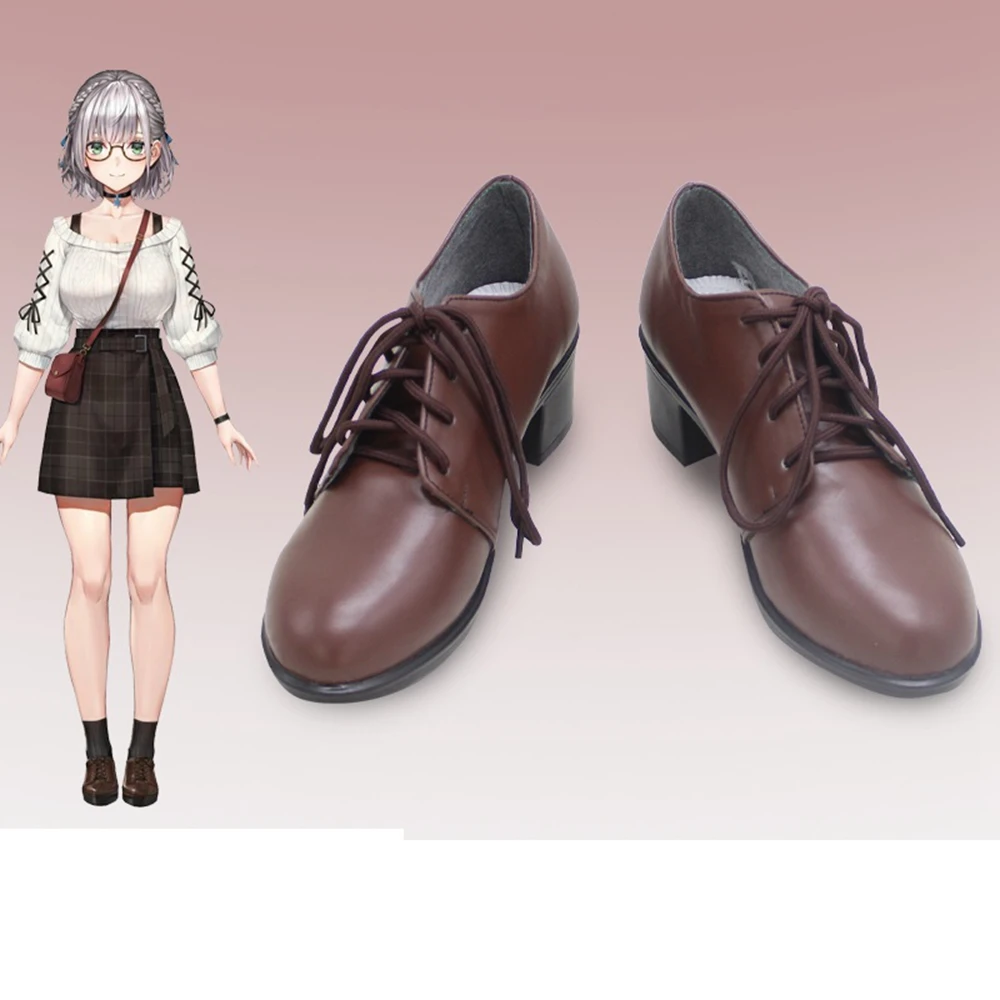 

Unisex Anime Cos Shirogane Noel Cosplay Costumes Shoes Boots Custom Size