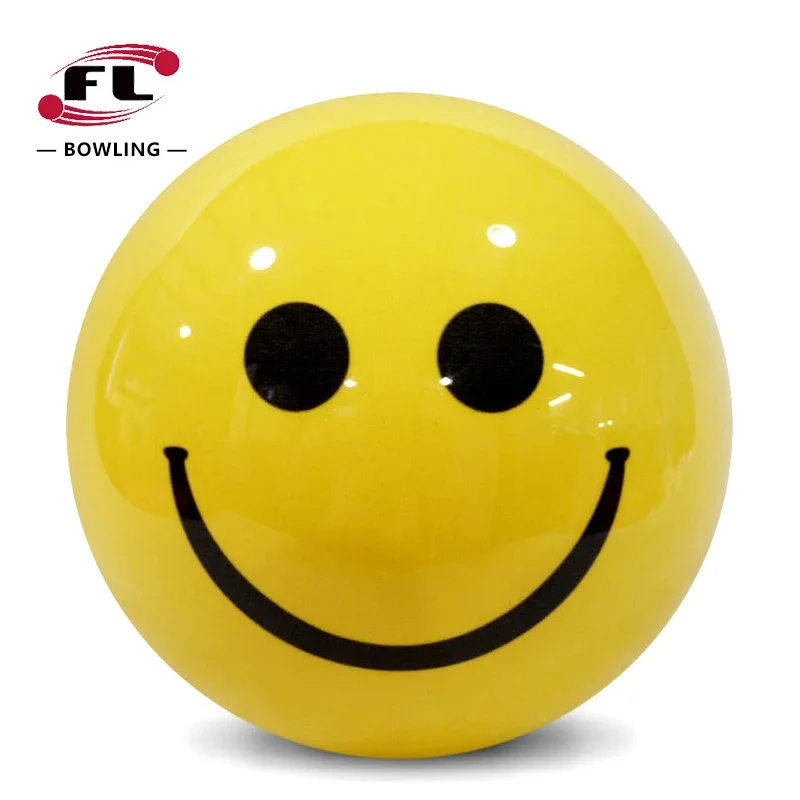 Smiling Face Straight-Line Bowling Ball 4