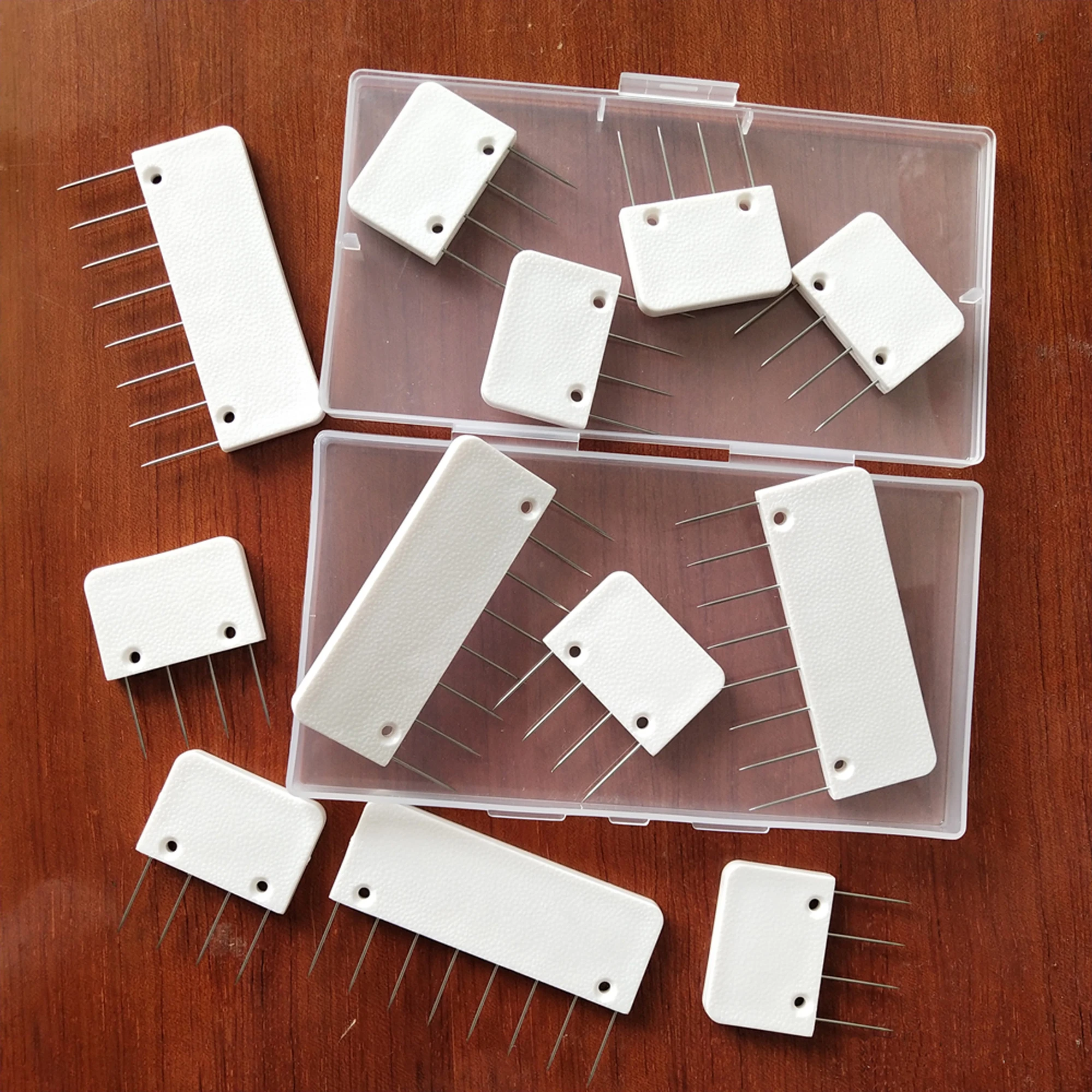 Kit D'épingles De Blocage De Tricot, Comprend 20 Peignes De