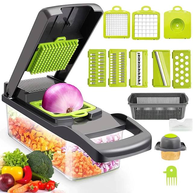 6 in 1 Multifunctional Vegetable Cutter Mandoline Slicer Chopper Potato  Peeler Carrot Cheese Grater Shredder Kitchen Accessories - AliExpress