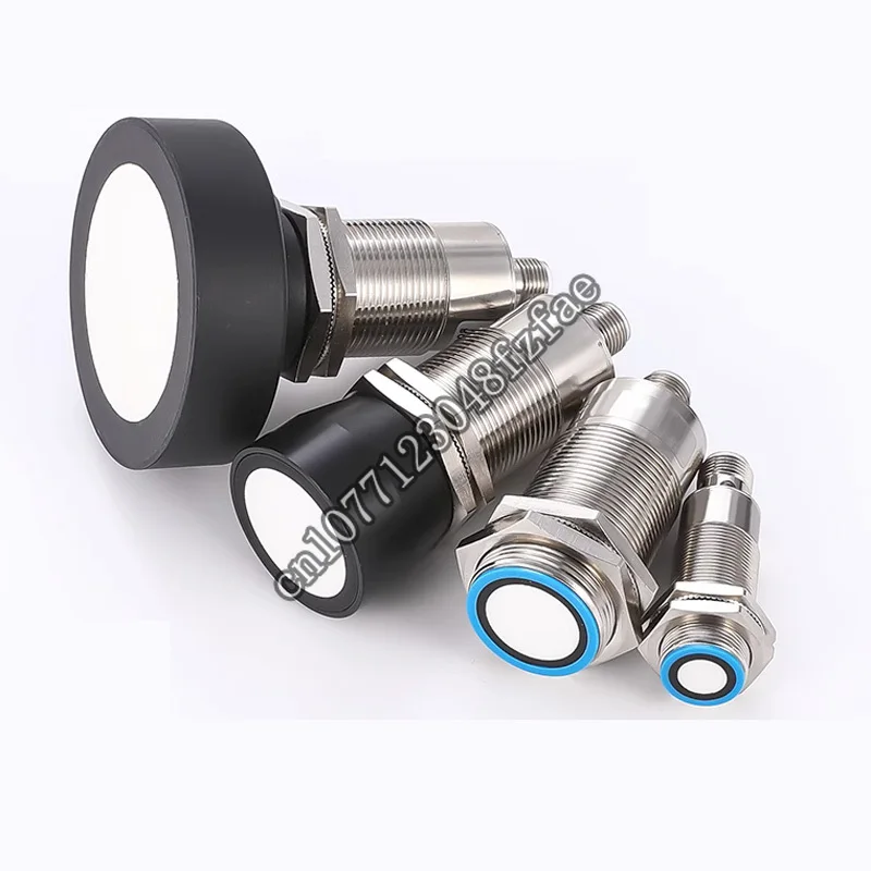 

Ultrasonic sensor 20-200mm Detection, Analog Outputs RS485 Modbus-rtu, IO-LINK supported Ultrasound sensor