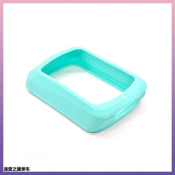 Silicone Protective Cover with Screen Film for Bicycle Computer - Anti - Fall & Scratch Resistant (Green)