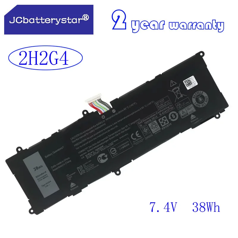 

JC high quality 2H2G4 Laptop Battery for Dell Venue 11 Pro 7140 Series Notebook HFRC3 21CP5/63/105 2217-2548 7.4V 38Wh 4980mAh