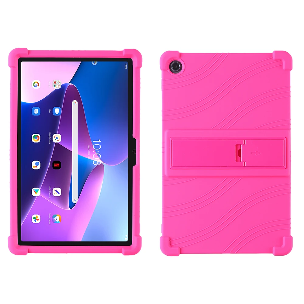 Shockproof Soft Silicone Stand Protective Shell