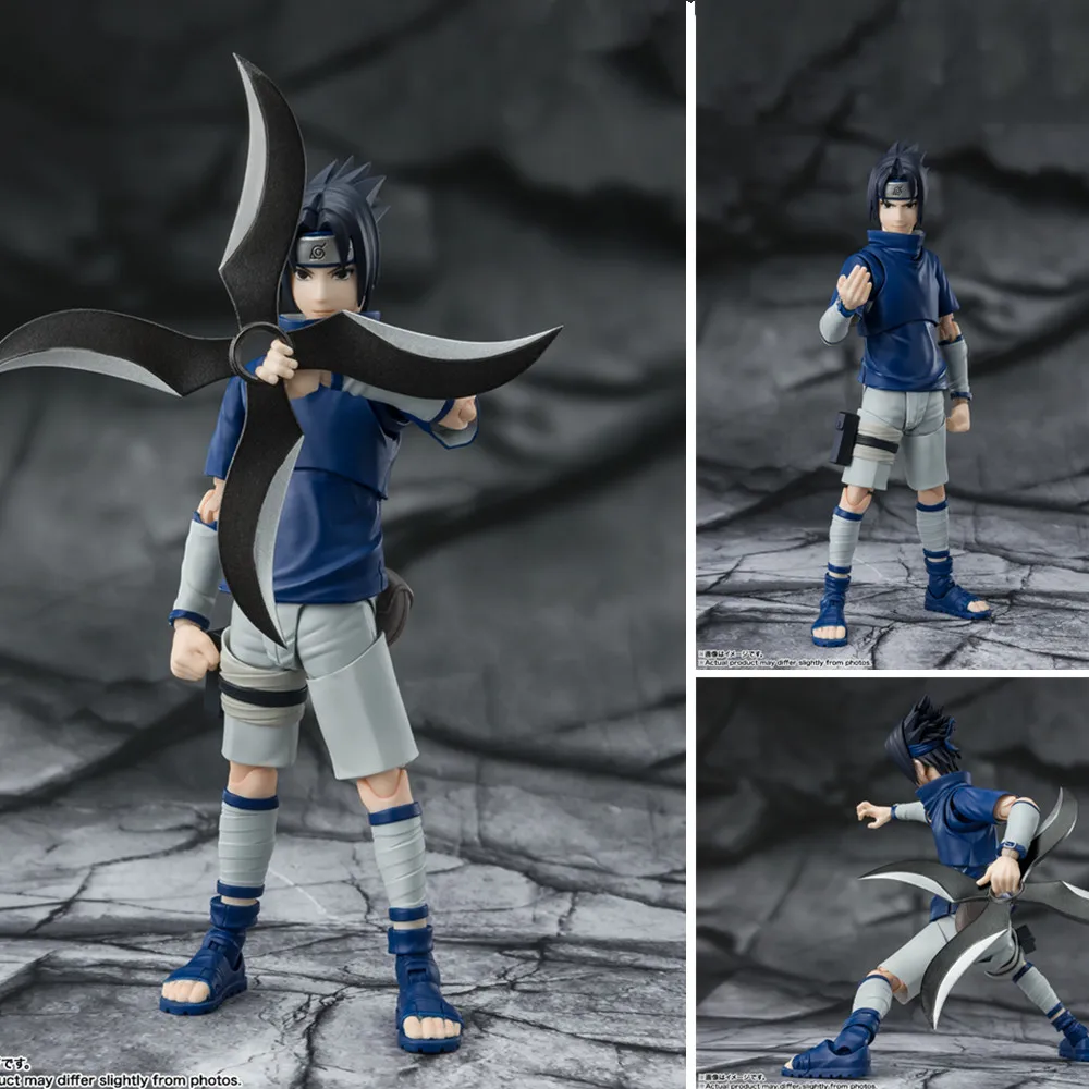 

In Stock Original Naruto Anime S.H.Figuarts UCHIHA SASUKE-Genius ninja with Uchiha blood PVC Action Figure Shippuden Bandai Toys