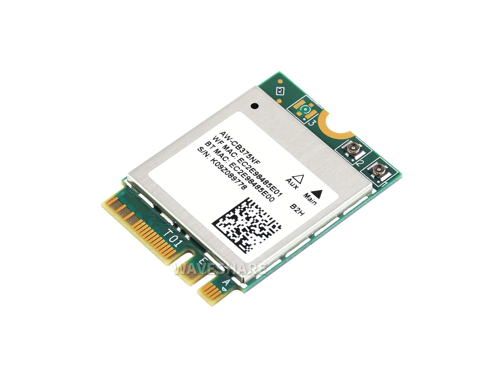 

AW-CB375NF Dual-Band Wireless NIC, 2,4G/5GHz Dual-Band WiFi 5, RTL8822CE-CG Core, Bluetooth 5,0, поддерживает BLE