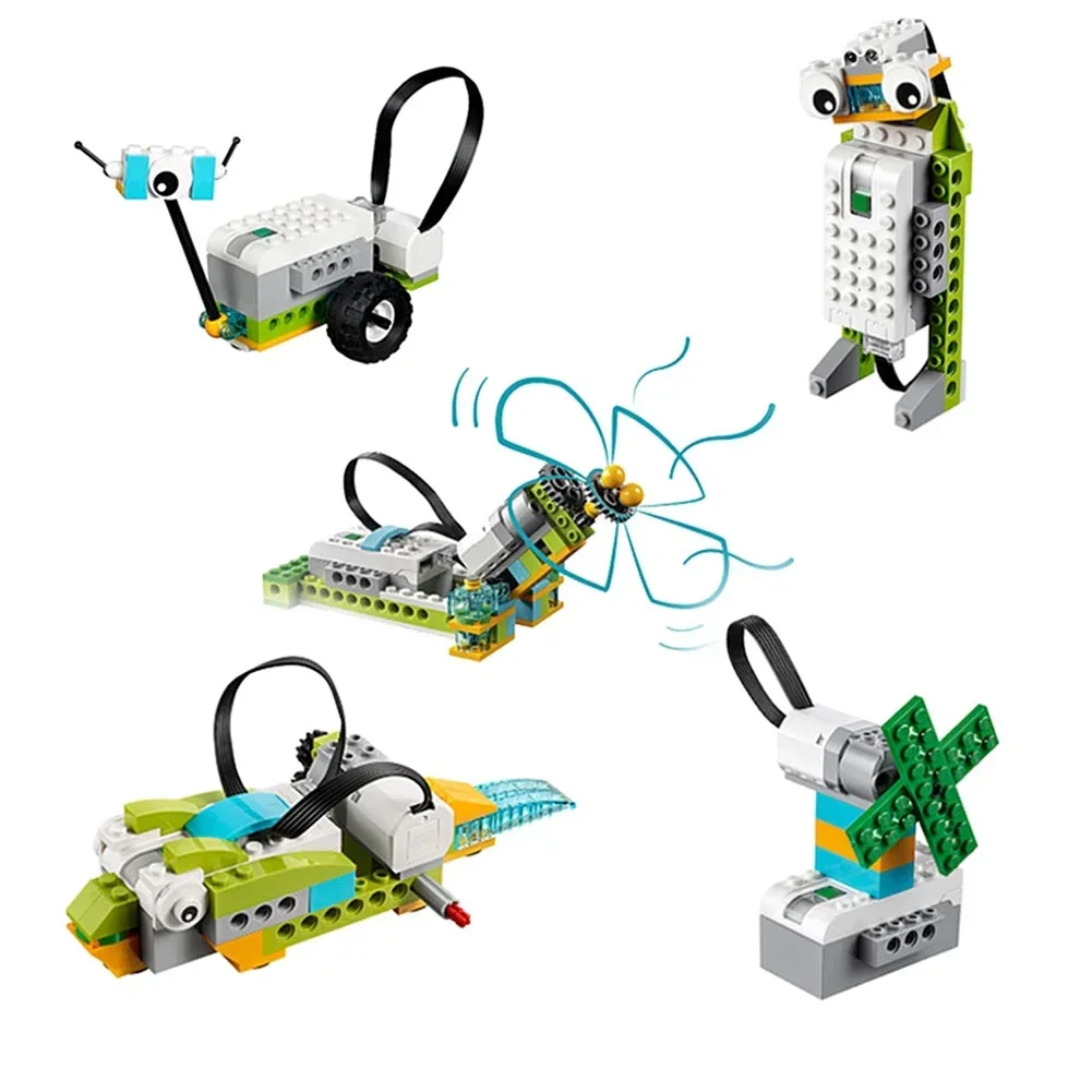 DIY Programming Robot Electronic Bricks Kit - High-Tech Educational Building Blocks Gift Set
