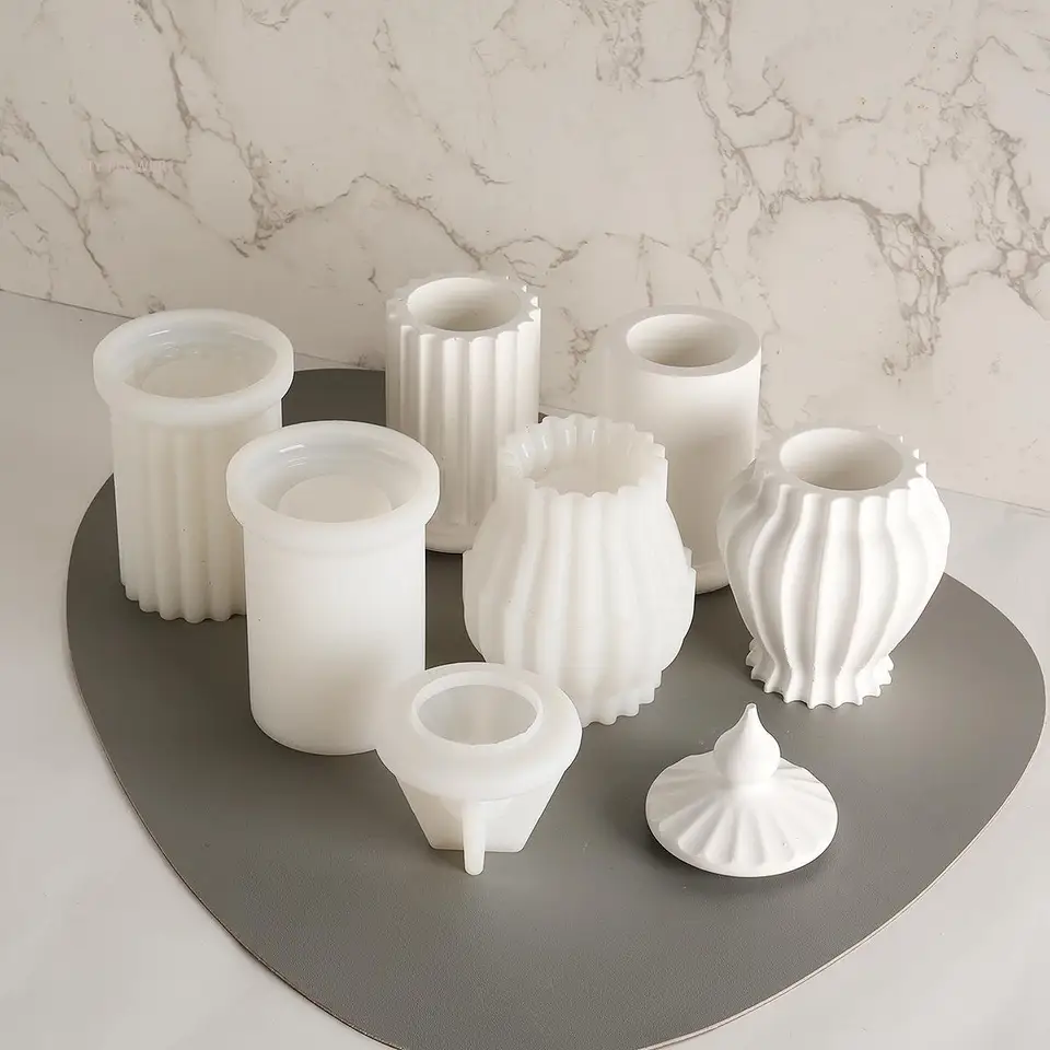 Acheter Vase En Résine époxy, Moule, Pot De Fleurs, Pot De Plante, Moule En Silicone, Décor Artisanal DIY