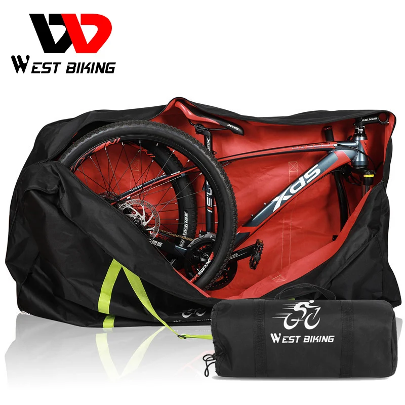 

WEST BIKING Bicycle Carry Bag For 14/16/20/26 Inch Bike Cover Storage Bag 700C Folding Bike Portable Transport Loading Bike Bags