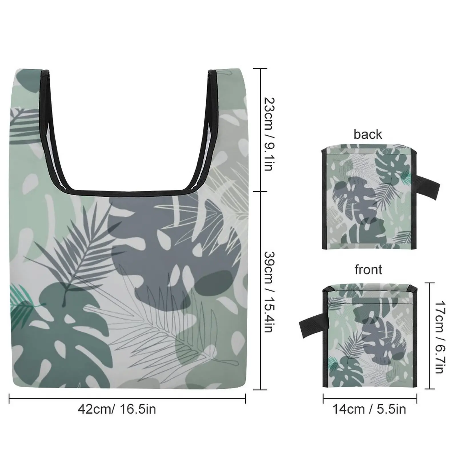 Customed Foldable Shopping Bag Large Food Handbags Household Collapsible Vegetable Organizer Pack Reusable Travel Grocery Bag